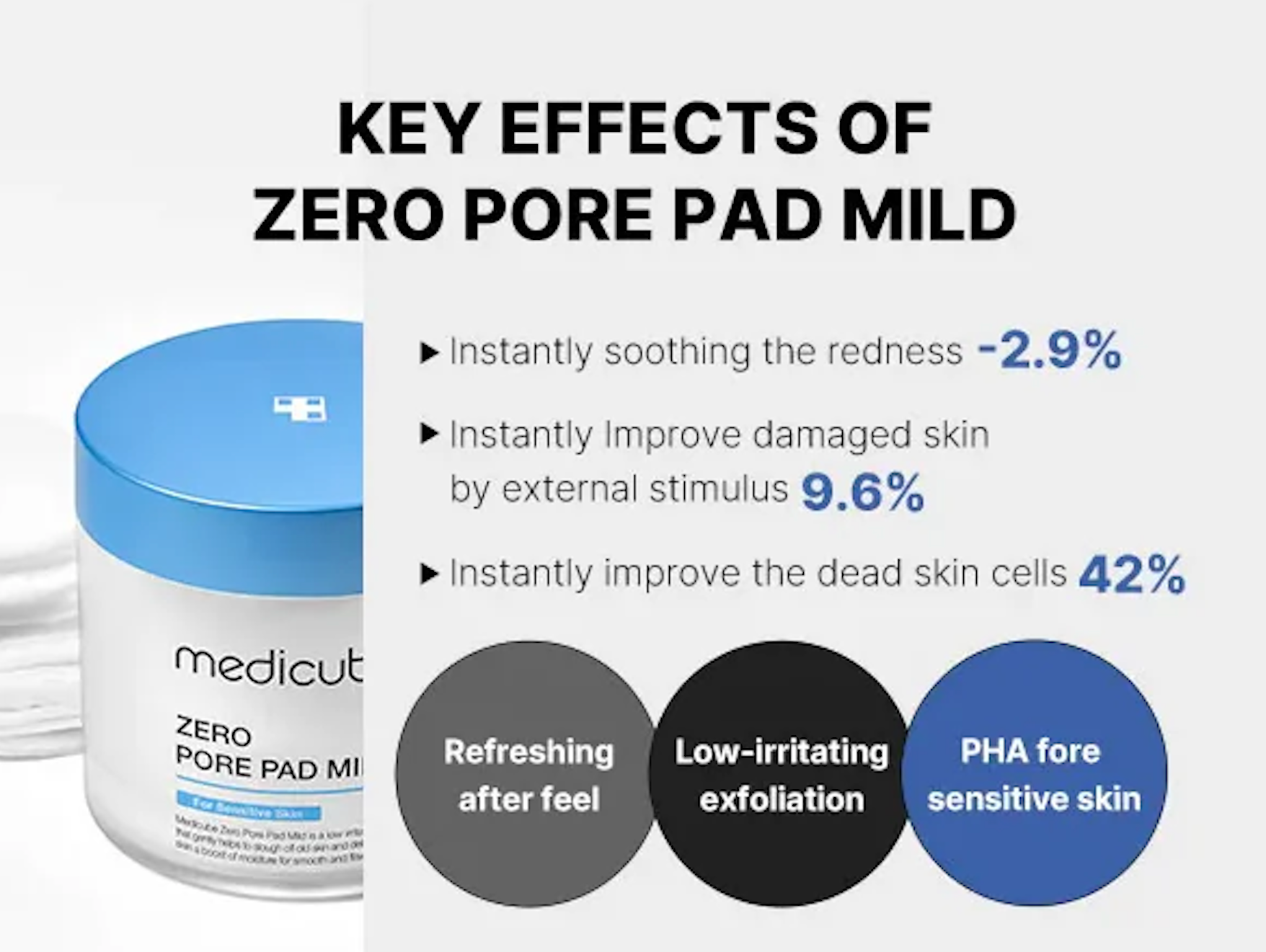 Medicube Zero Pore Pads Mild 2.0