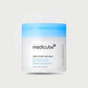Medicube Zero Pore Pad Mild 70 pads – Korean PHA toner pads sensitive skin Gluconolactone 6 HA Centella Madecassoside has fragrance $20