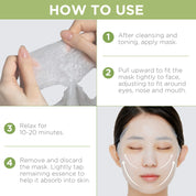 Mediheal Teatree Essential Mask $2 – single mask Korean acne tea tree blemish vegan bamboo has fragrance Olive Kollection since 2018