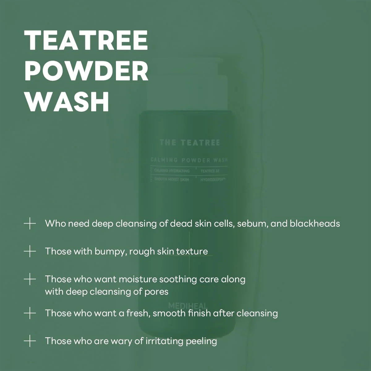 Mediheal The Teatree Calming Powder Wash