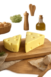 Mini Cheese Squishy soft foam cheese wedge design