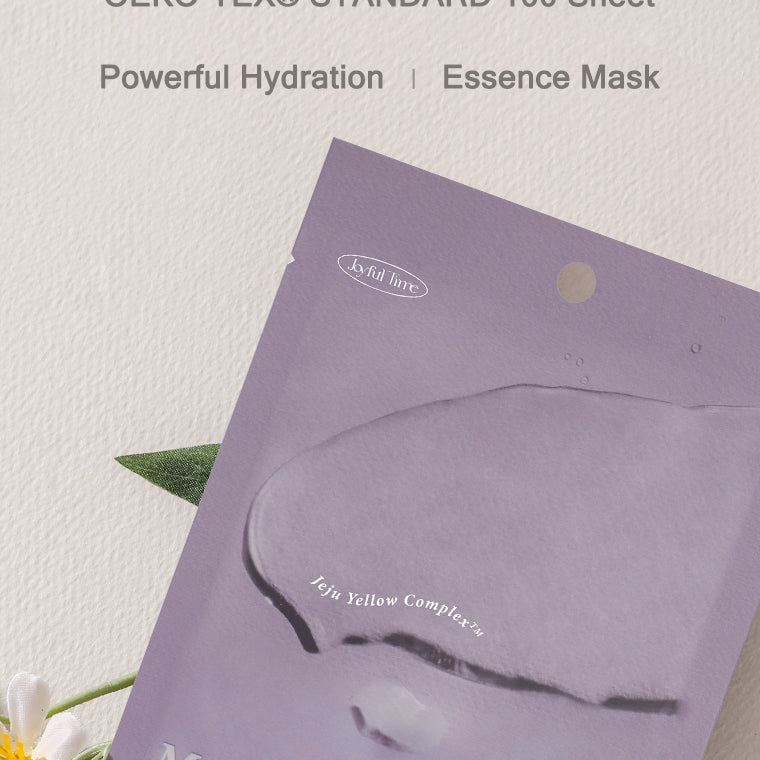 Mizon Joyful Time Mask Jeju Yellow Complex – Tangerine Rape Flower Dandelion Chinese Quince phytochemical antioxidant brighten Jeju Island