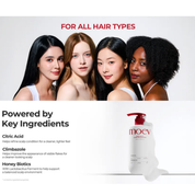 Moev Scalp Clarifying Shampoo honey ferment for scalp microbiome