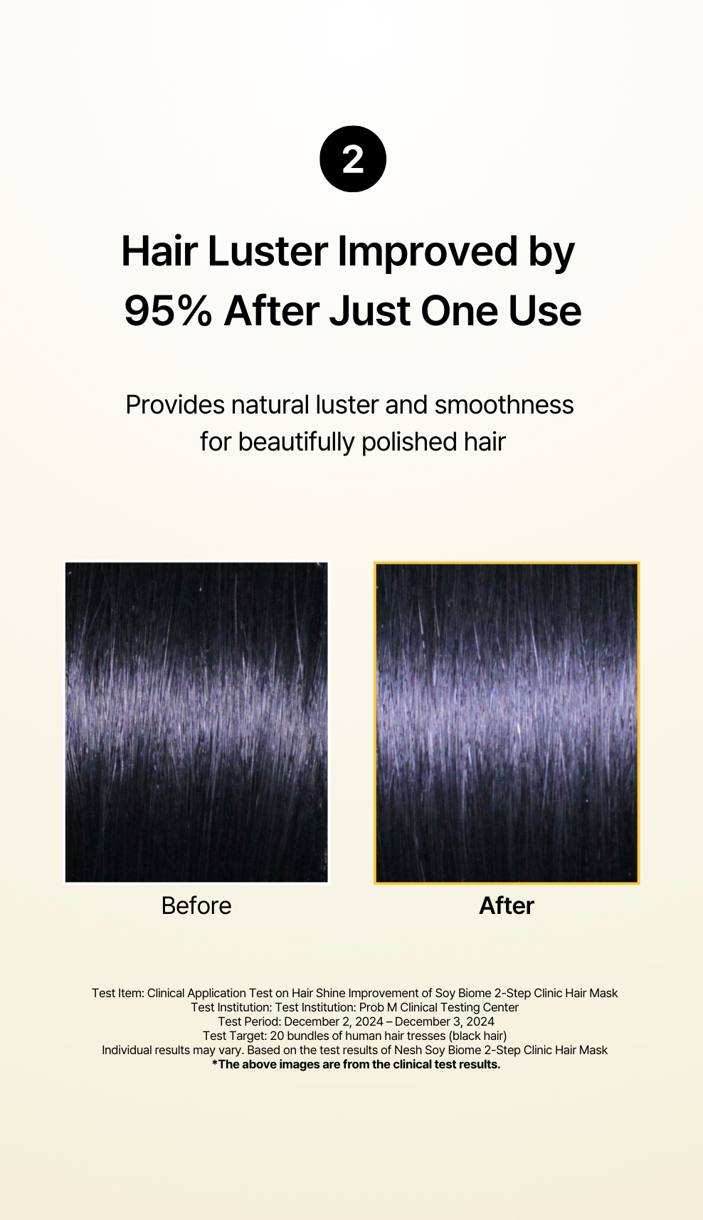 Nesh Soy Biome Hair Mask Step 2 – heated wrap botanical complex Ginkgo Pine Hinoki Cypress Eleuthero Mulberry Blueberry Rice Bran