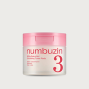 Numbuzin No.3 Bifida Bakuchiol Exfoliating Toner Pads Korean dual-textured pads