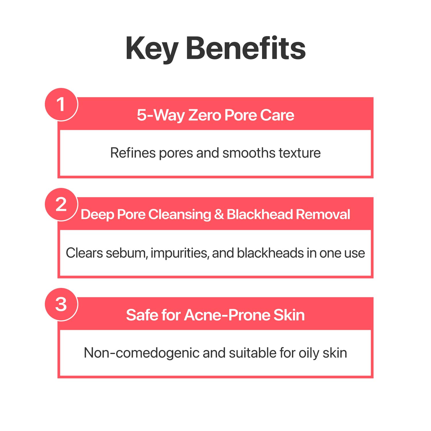 Numbuzin No.3 Cleansing Oil non-comedogenic for acne-prone skin