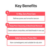Numbuzin No.3 Cleansing Oil non-comedogenic for acne-prone skin