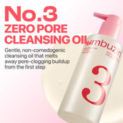 Numbuzin No.3 Cleansing Oil bakuchiol for pore refinement