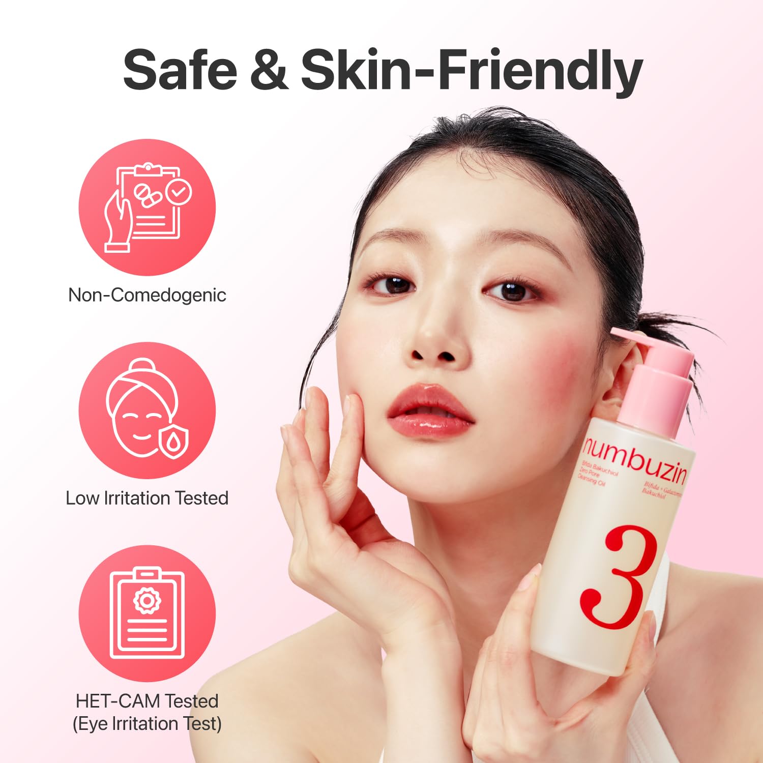 Numbuzin No.3 Cleansing Oil bifida and galactomyces ferments
