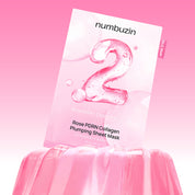 Numbuzin No. 2 Rose PDRN Collagen Plumping Sheet Mask