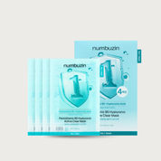 Numbuzin No.1 Pantothenic B5 Hyaluronic Clear Mask 5 pack Korean sheet mask