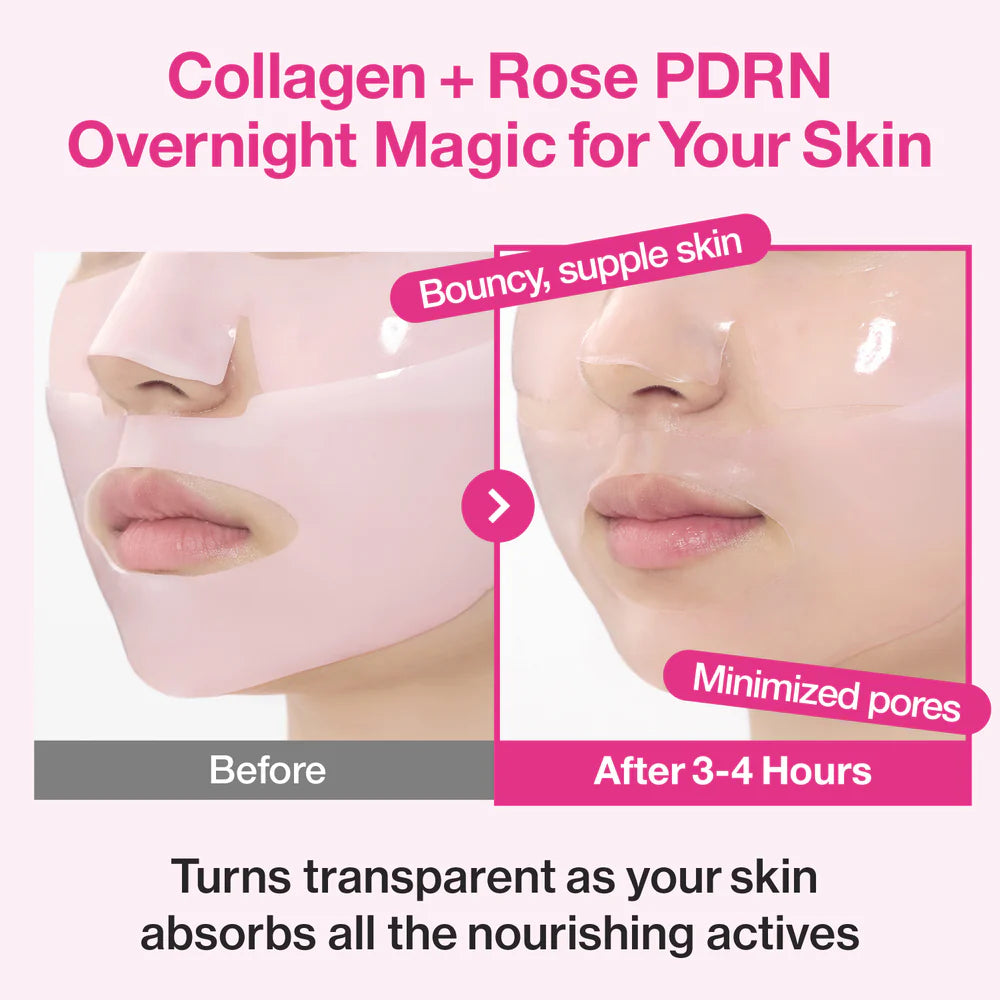 Numbuzin No.2 Rose PDRN Overnight Collagen Mask (4ea)