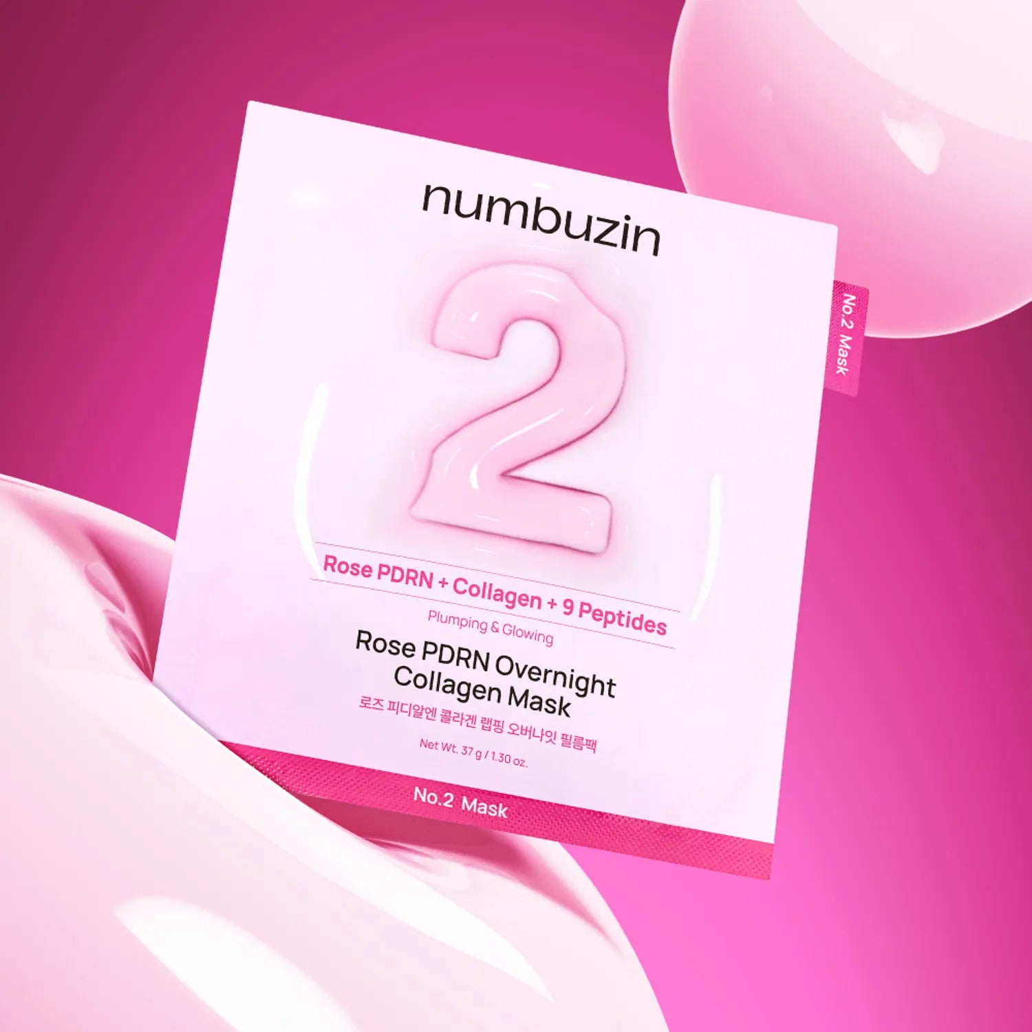 Numbuzin_No.2_Rose_PDRN_Overnight_Collagen_Mask.webp