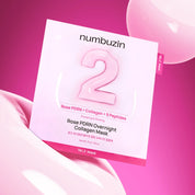 Numbuzin No.2 Rose PDRN Overnight Collagen Mask (4ea)