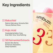 Numbuzin No.3 Bifida Galactomyces 57% – 50 ferments 124.4% glow 122.9% barrier improvement clinical K-pop idol favorite Korean skincare