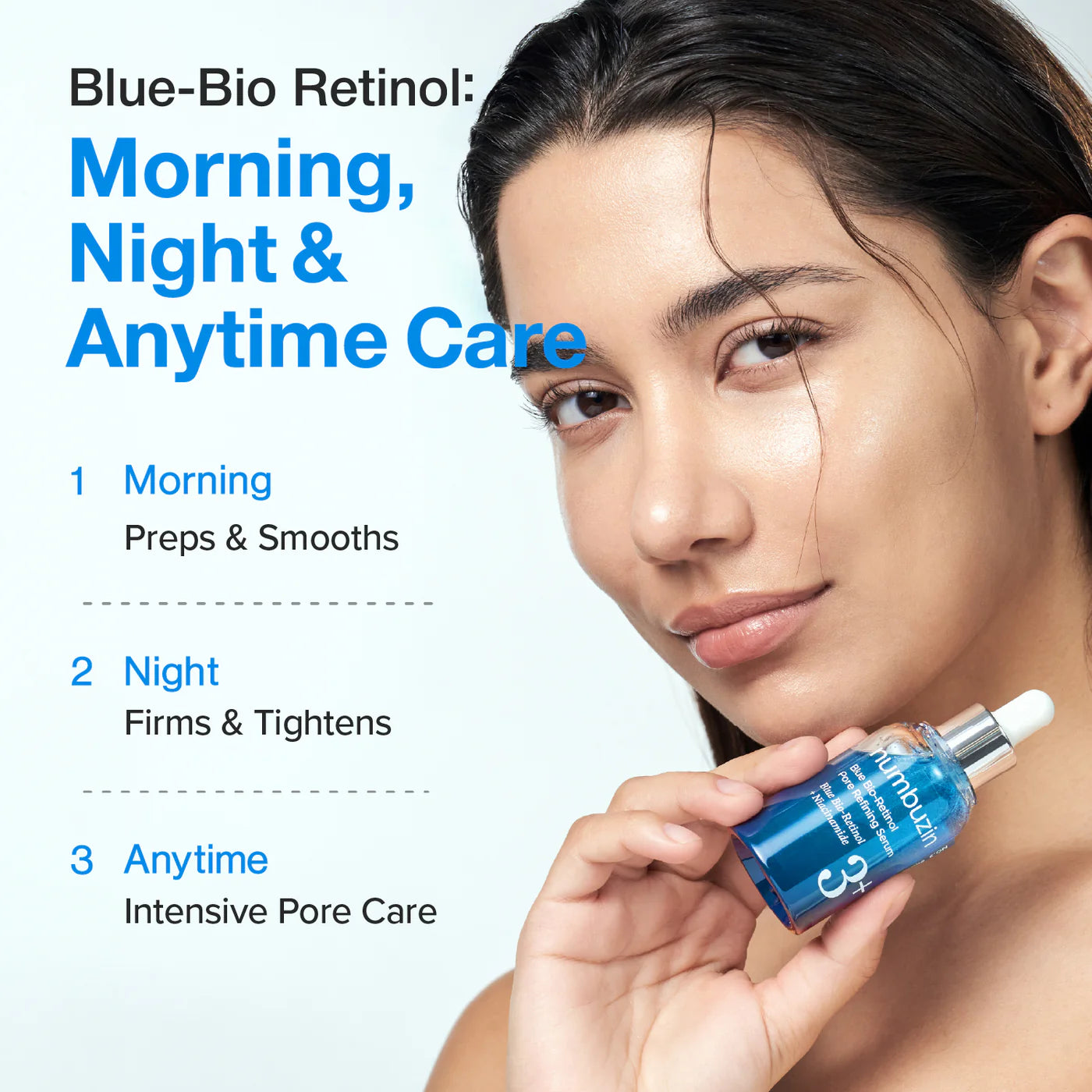 Numbuzin No.3 Blue Bio-Retinol Pore Serum – Korean Retinol for