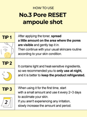 Numbuzin No.3 Pore Reset Ampoule Shot - Olive Kollection
