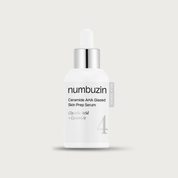 Numbuzin No.4 Ceramide AHA Glazed Skin Prep Serum 30ml – 3% glycolic acid 5 ceramides milky dropper Korean exfoliating serum