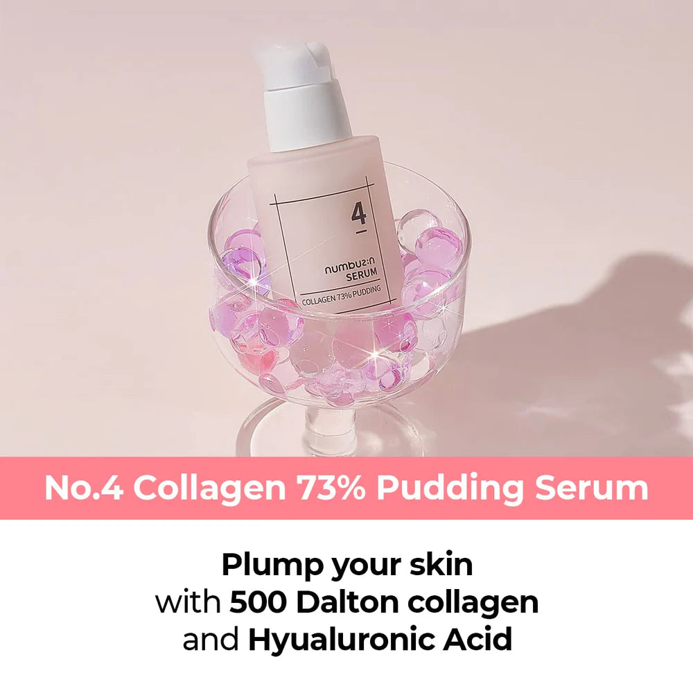 Numbuzin No.4 Collagen 73% Pudding Serum - Olive Kollection