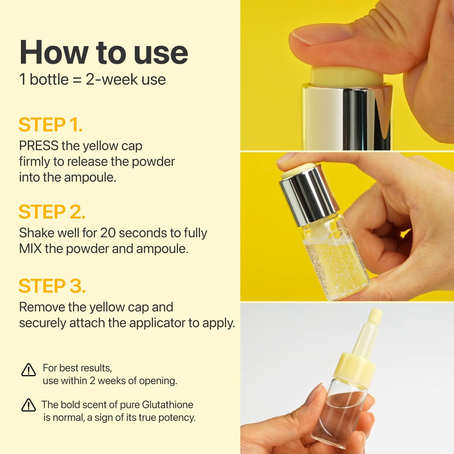 Numbuzin No.5 Dark Spot Ampoule pair with – No.5+ Glutathione Vitamin Concentrated Serum whole face daily targeted dark spots concentrated ampoule