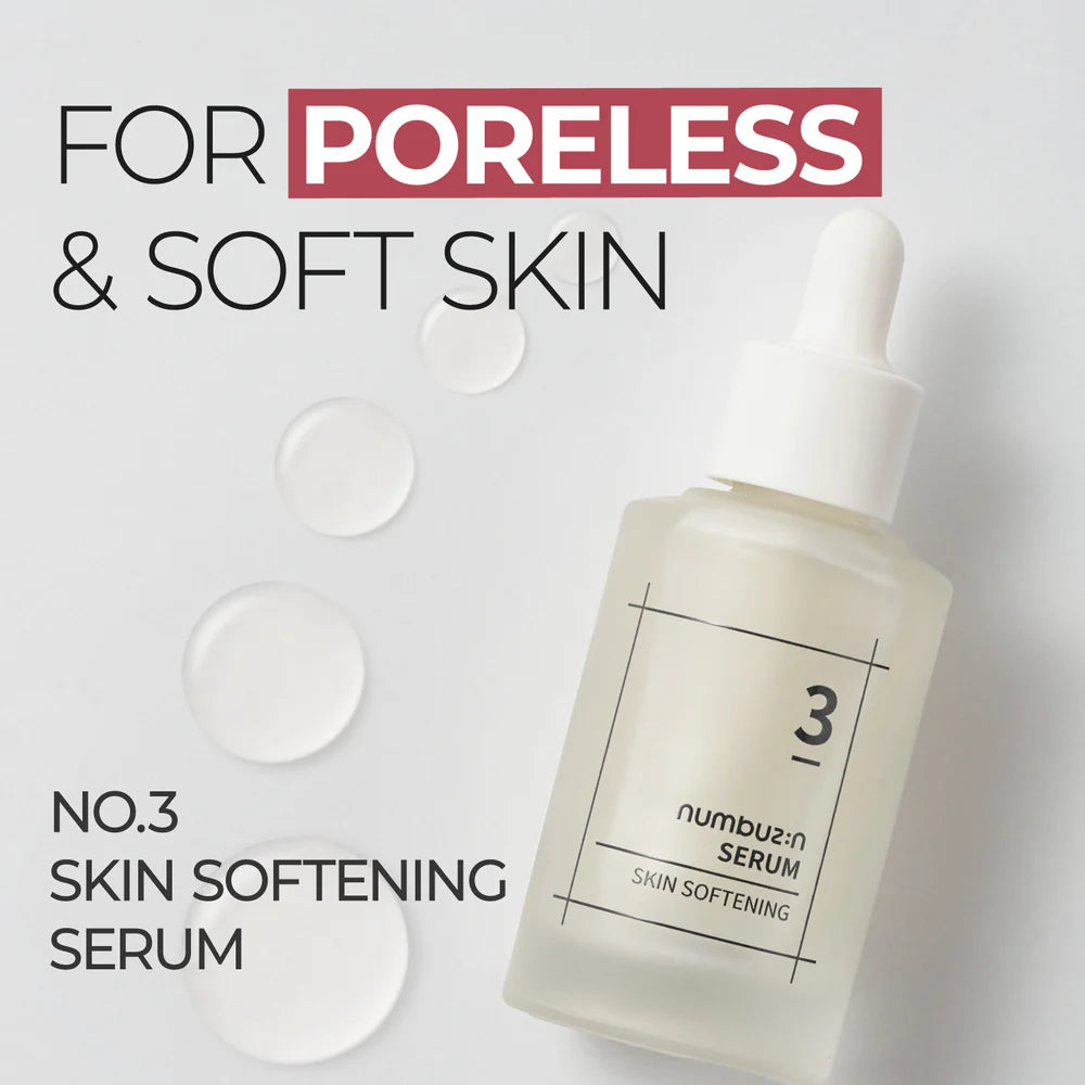 Numbuzin No.3 Skin Softening Serum – Korean Pore Serum for Baby Numbuzin No.3 Skin Softening Serum – Korean Pore Serum for Baby