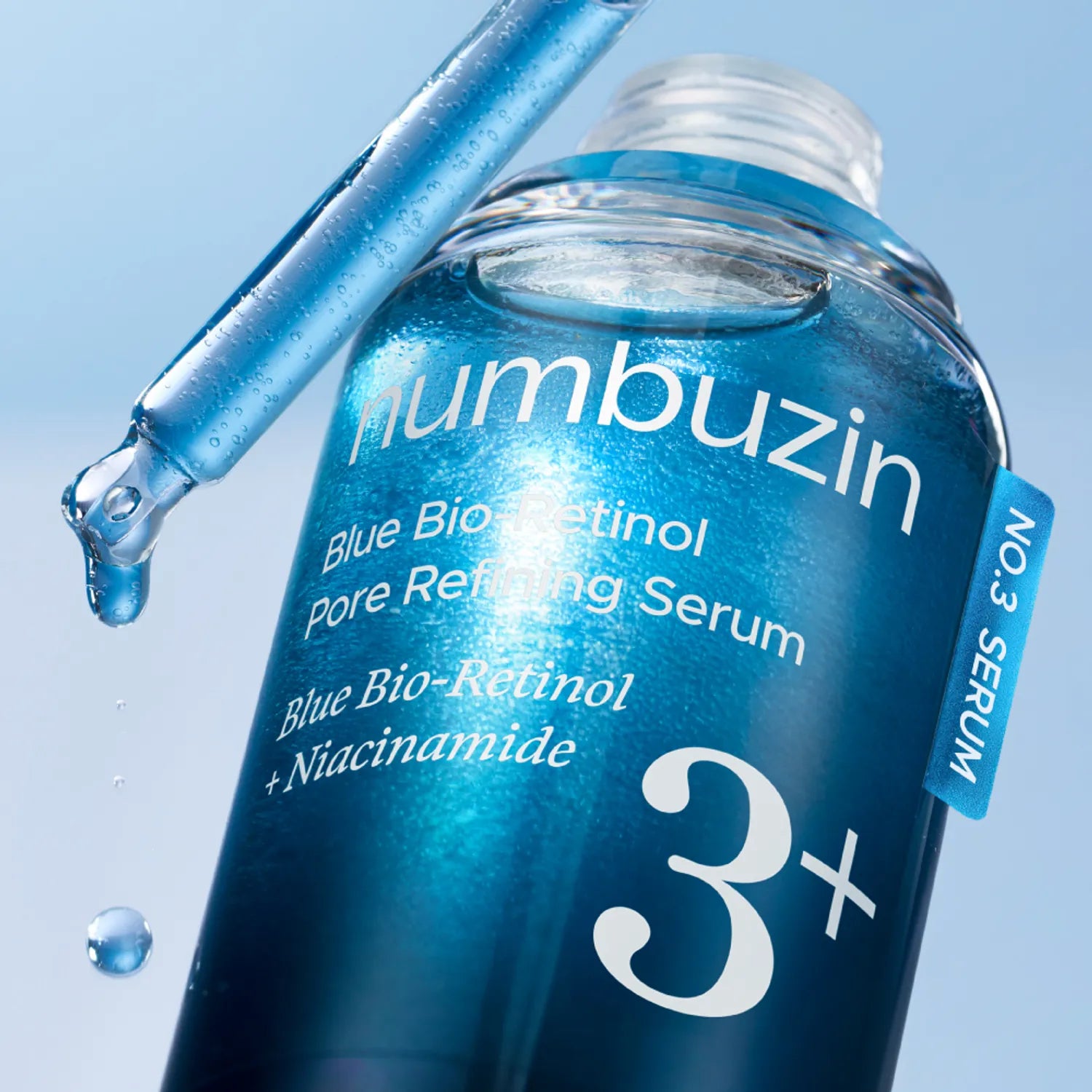 Numbuzin No.3 Blue Bio-Retinol Pore Refining Serum - Olive Kollection