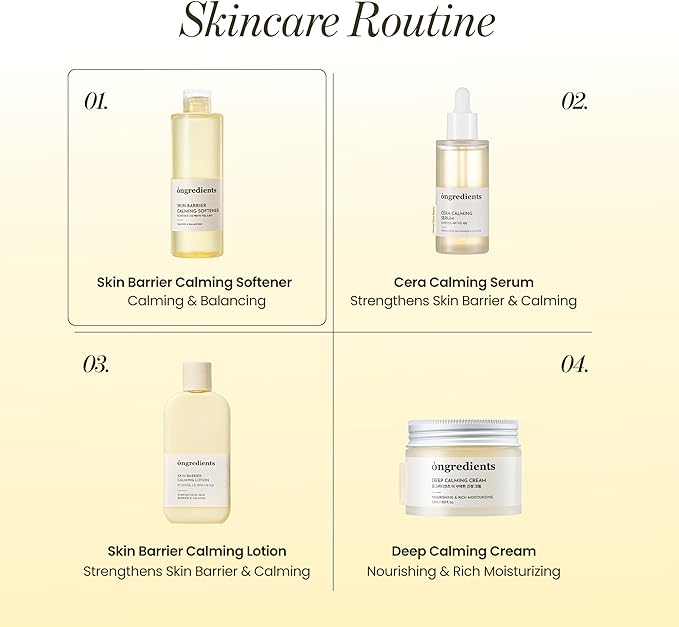Ongredients Skin Barrier Calming Softener - Olive Kollection