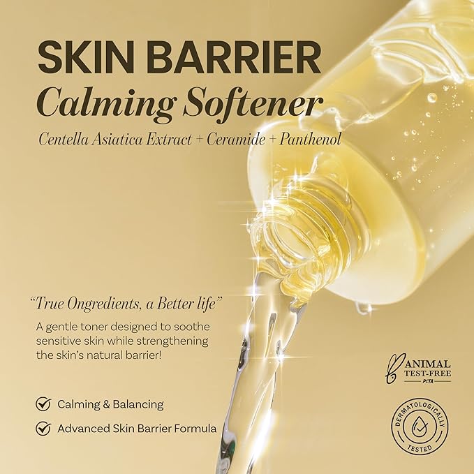 Ongredients Skin Barrier Calming Softener - Olive Kollection