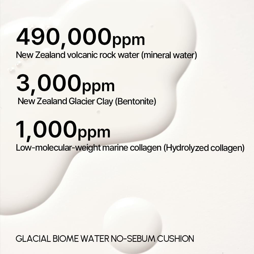 Parnell Glacial Biome Water No-Sebum Cushion 10g