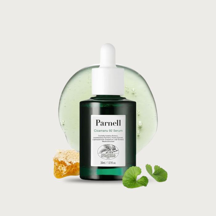 Parnell Cicamanu 92 Serum 30ml – centella manuka honey melatonin overnight serum acne-prone sensitive skin Korean