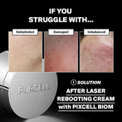 Purcell Pixcell Biom Cream texture – rich but comfortable moisturizing absorption post-laser post-peel recovery Korean skincare