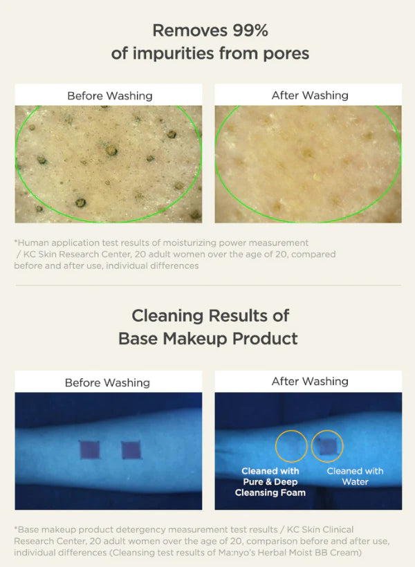 Ma:nyo Pure & Deep Cleansing Foam - Olive Kollection