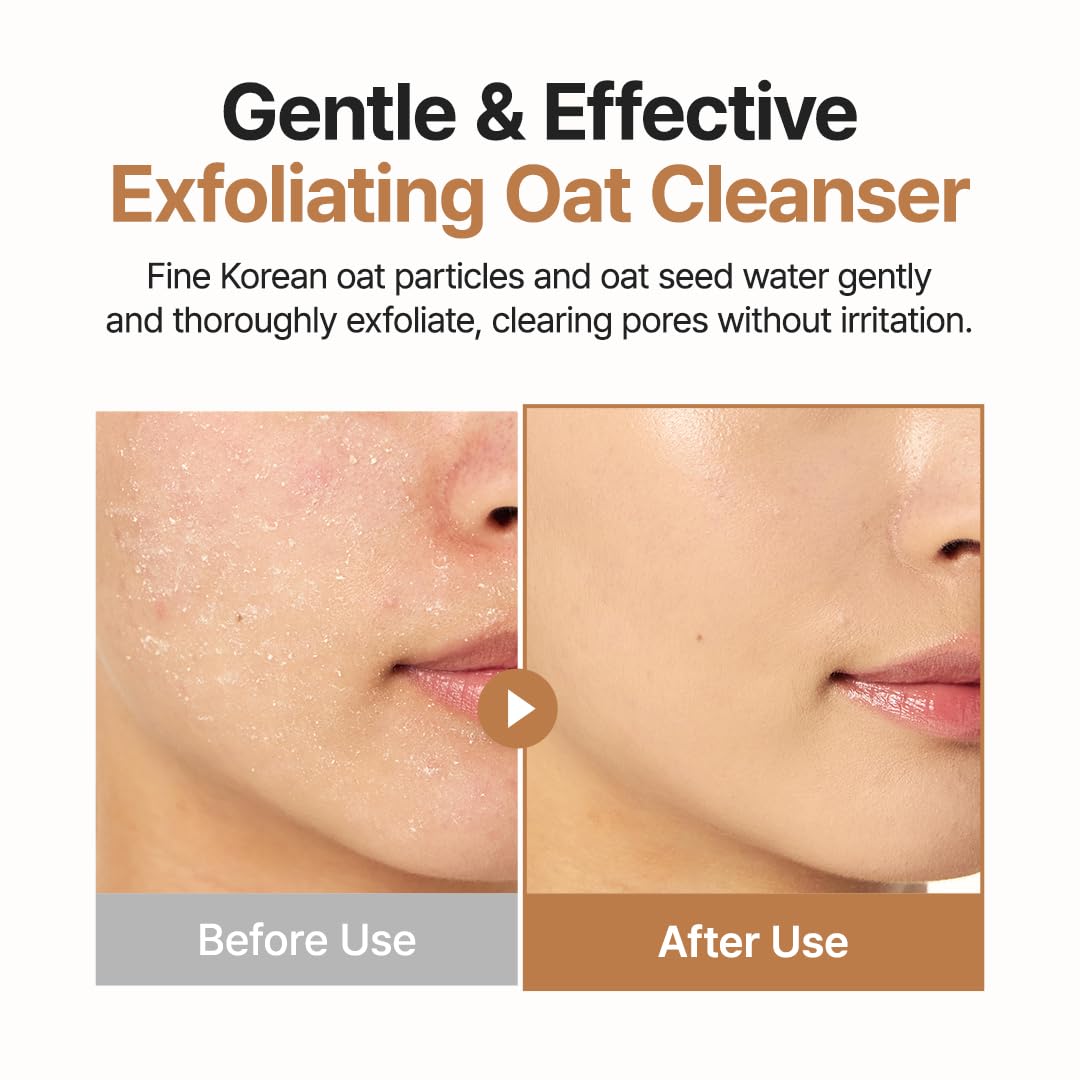 Purito Oat Exfoliating Facial Polish Cleanser - Olive Kollection