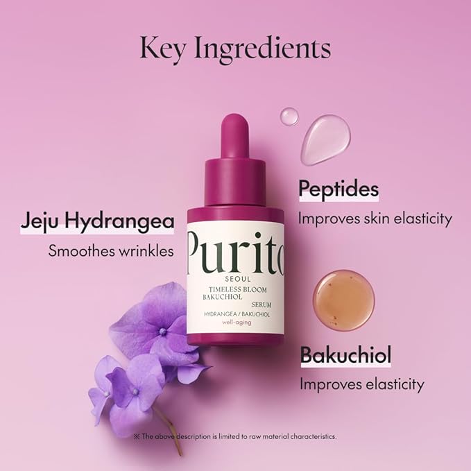 Purito Timeless Bloom Bakuchiol Serum