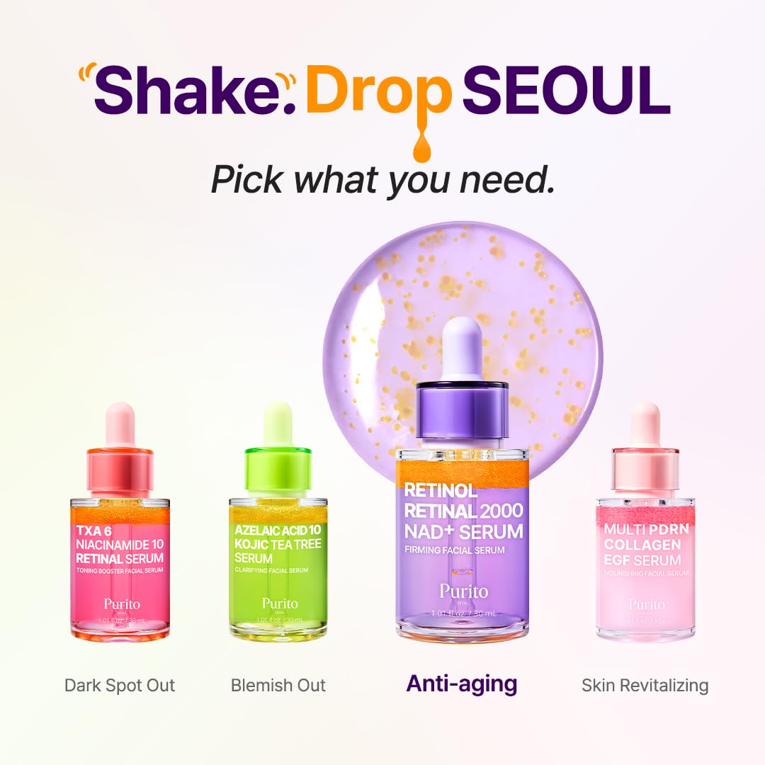 Purito SEOUL Retinol Retinal 2000 NAD+ Serum