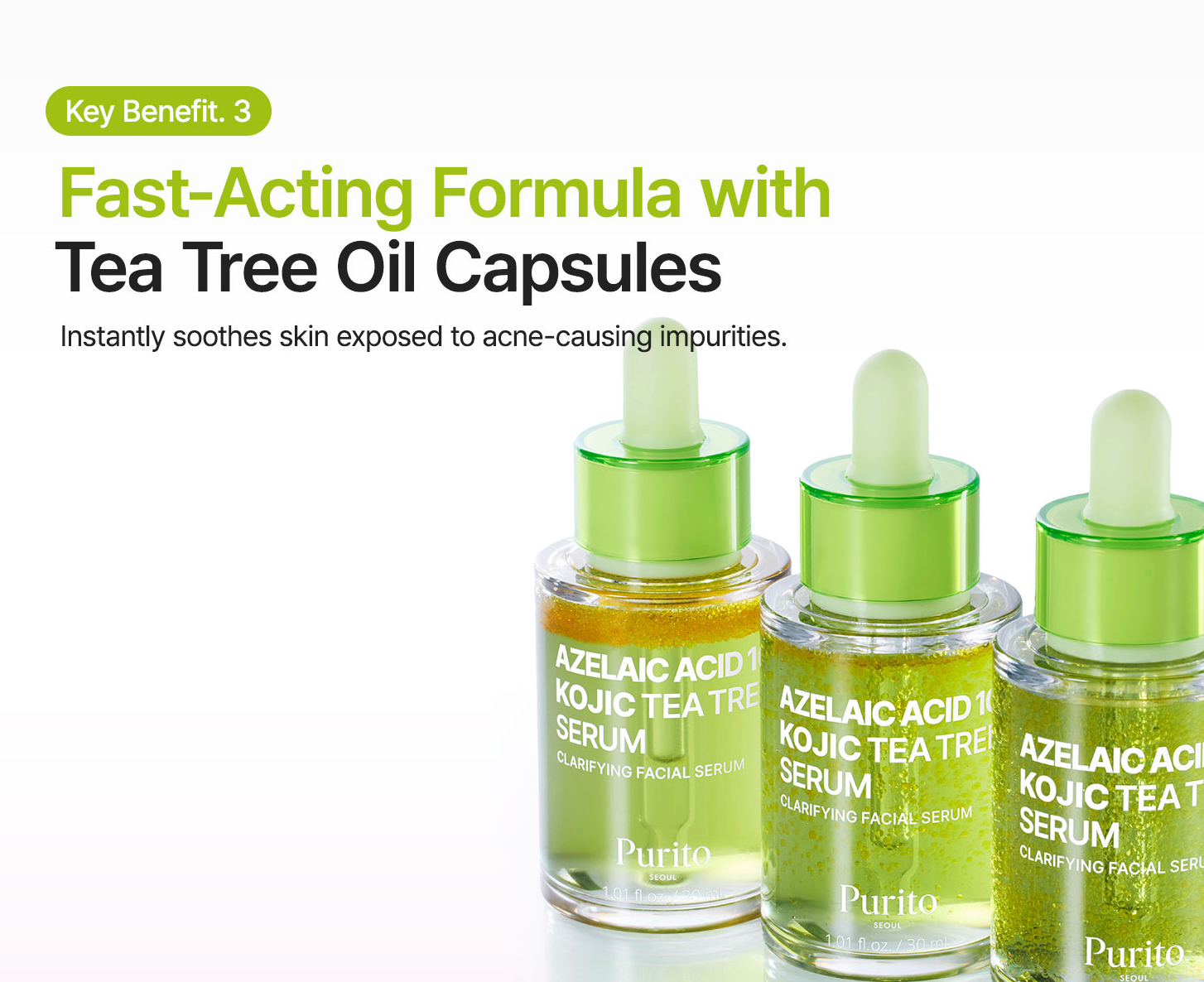 Purito Seoul Azelaic Acid 10 Kojic Tea Tree Serum