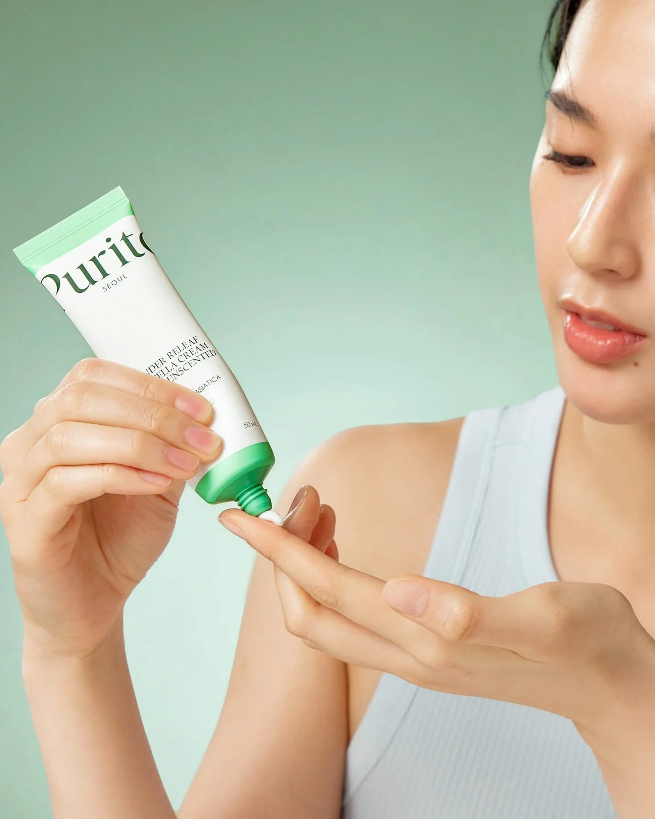 Purito Wonder Releaf Centella Cream key actives – Centella Asiatica Asiaticoside Asiatic Acid Madecassic Acid full TECA precision cica barrier repair