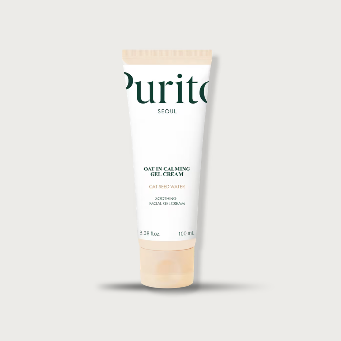 Purito Oat-In Calming Gel Cream 150ml – Korean gel moisturizer 77% oat seed water squalane panthenol beta-glucan vegan fungal acne friendly $21