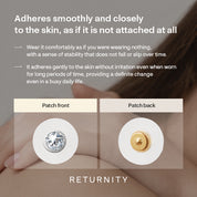 Returnity Ear Therapy Patches 30pcs – 3MIX Crystal Silver Pearl $32 K-pop Korean wellness free US shipping