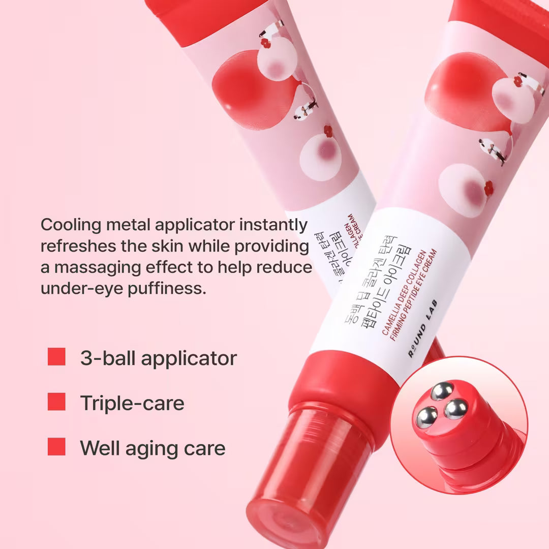 Round Lab Camellia Deep Collagen Firming Peptide Eye Cream 30ml