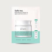 make p:rem Safe Me Relief Moisture Mask 15 – Korean clean sheet mask 15 EWG ingredients HA Nordic Raspberry Bergamot Sage bamboo has fragrance $3