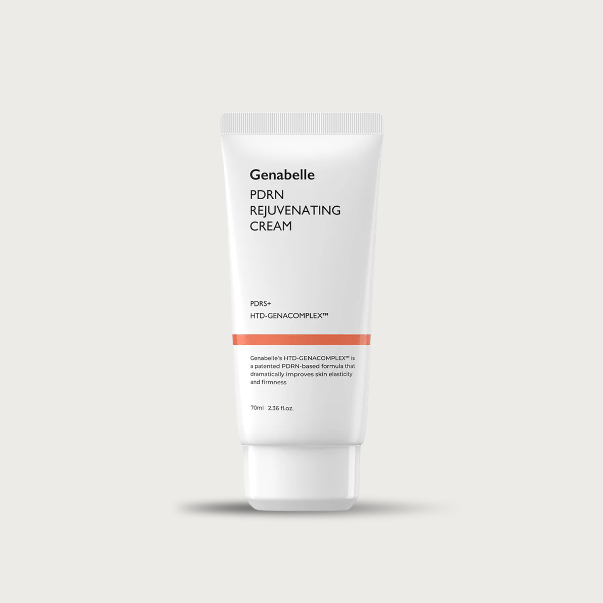 Genabelle PDRN Rejuvenating Cream 70ml – 1000ppm salmon DNA HTD-GENACOMPLEX ceramide niacinamide metal container fragrance