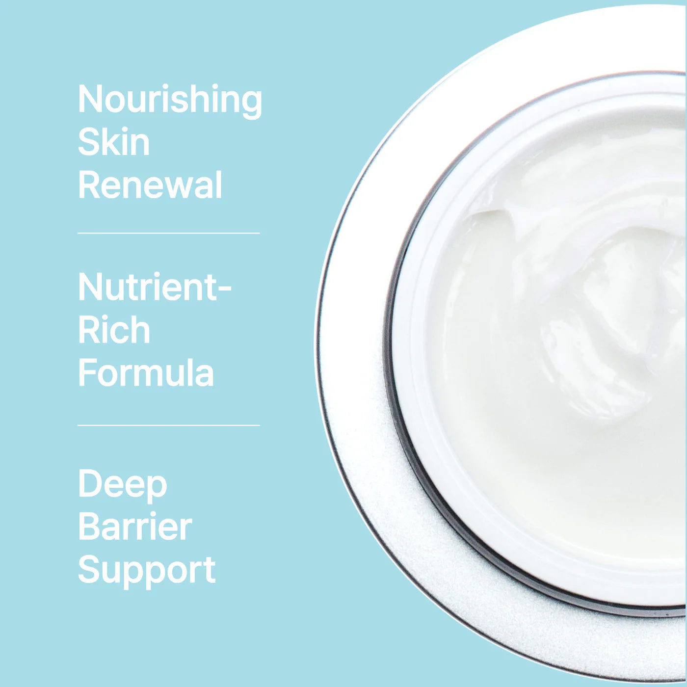 Rejuran Nutritive Cream for dry skin – intensive moisture barrier strengthening fine lines firmness restoration post-procedure skin care