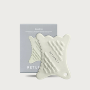 Returnity mini ceramic gua sha facial tool Korean skincare massage stone