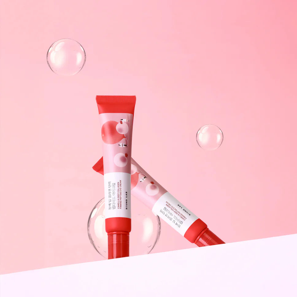 Round Lab Camellia Deep Collagen Eye Cream 30ml – Camellia Collagenol niacinamide collagen extract panthenol fragrance-free