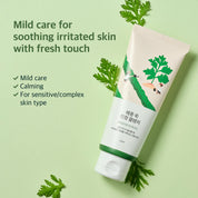 Round Lab Mugwort Cleanser foam – creamy non-stripping dry sensitive rosacea acne-prone skin 20 reviews 4.9 stars $17
