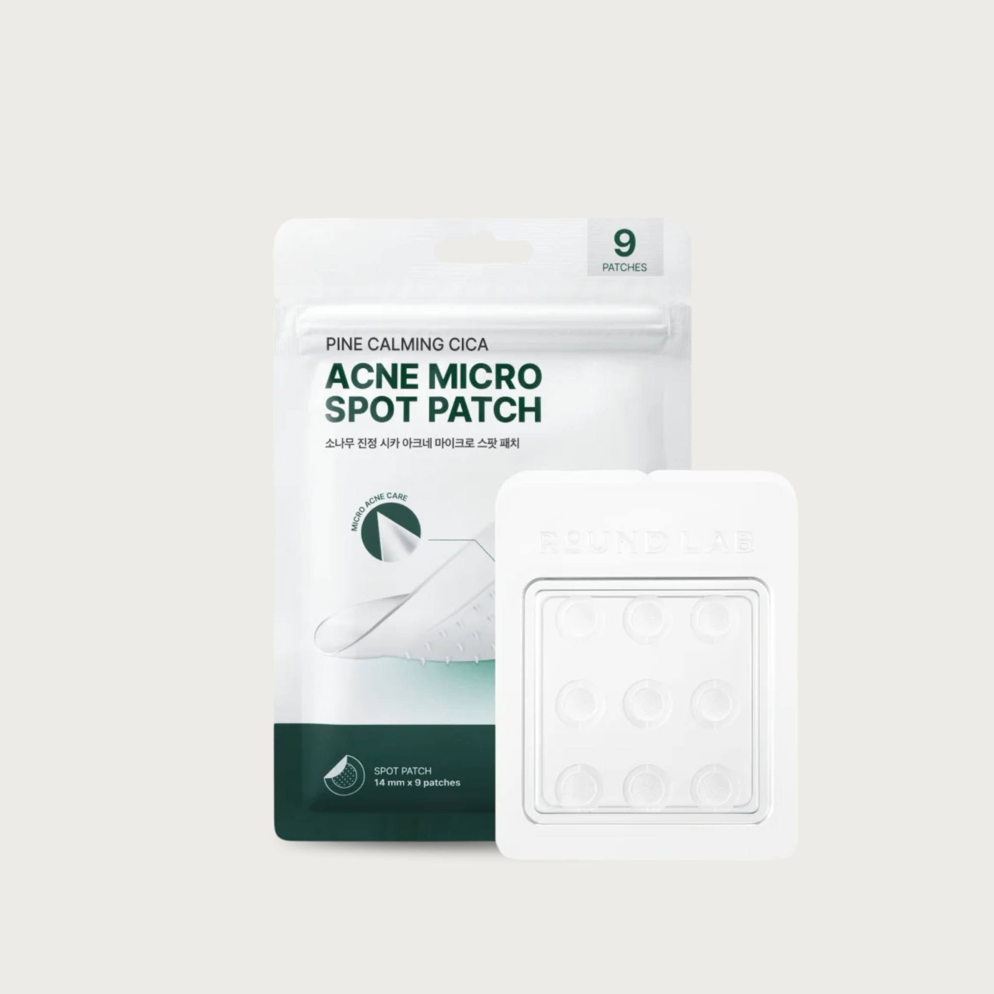 Round Lab Pine Calming Cica Acne Micro Spot Patch 9 patches