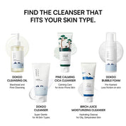 Round Lab 1025 Dokdo Cleanser 150ml – award-winning K-beauty foam cleanser lasts 3 months fragrance-free sulfate-free