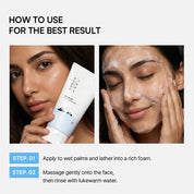 Round Lab 1025 Dokdo Cleanser ingredients – triple HA panthenol allantoin beta-glucan ceramide NP amino acids fragrance-free
