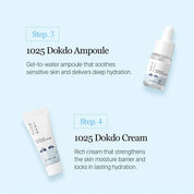 Round Lab Dokdo Trial Kit 4-step routine – try before full size travel gym gifting K-beauty intro sensitive skin Olive Kollection $19.90